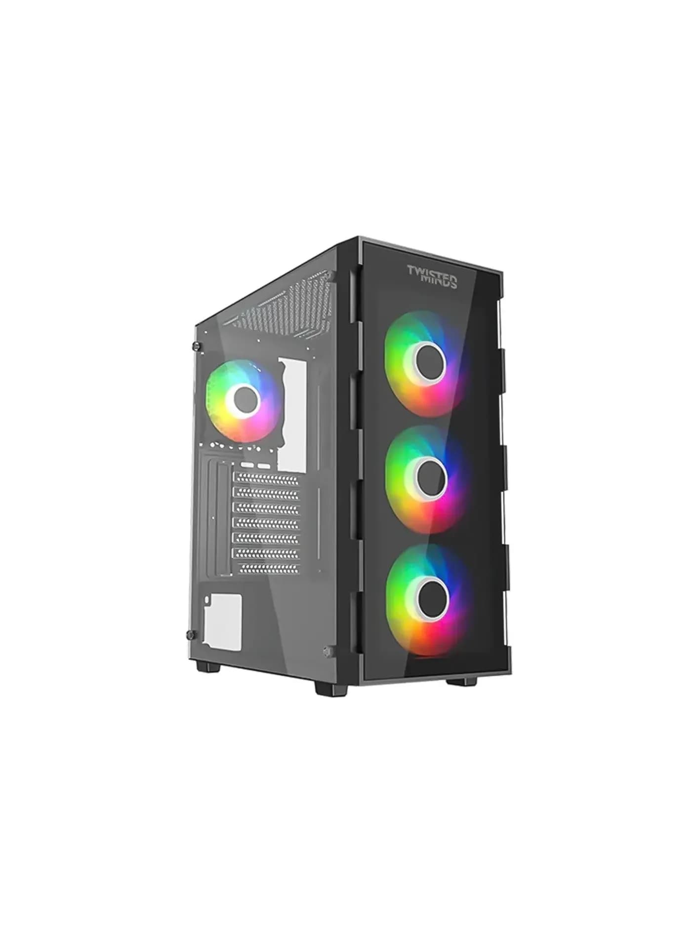 کیس کامپیوتر تویستد مایندز مدل Titan Glass TM-GM-III-B
