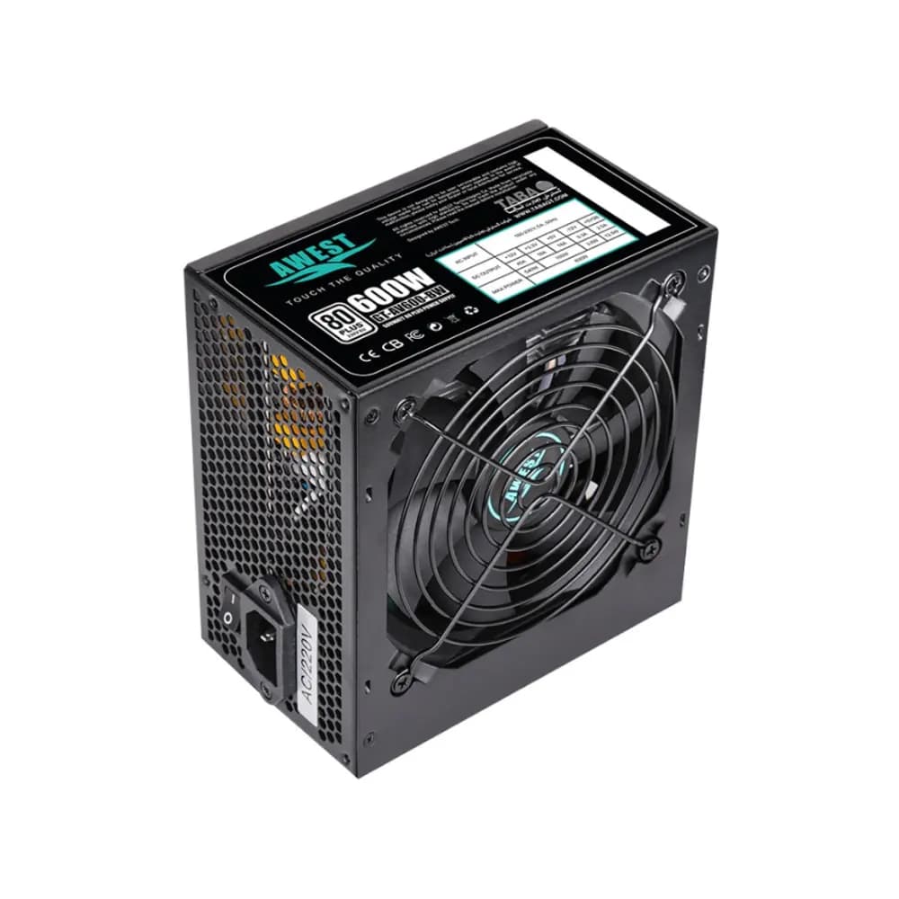 منبع تغذیه AWEST 600W