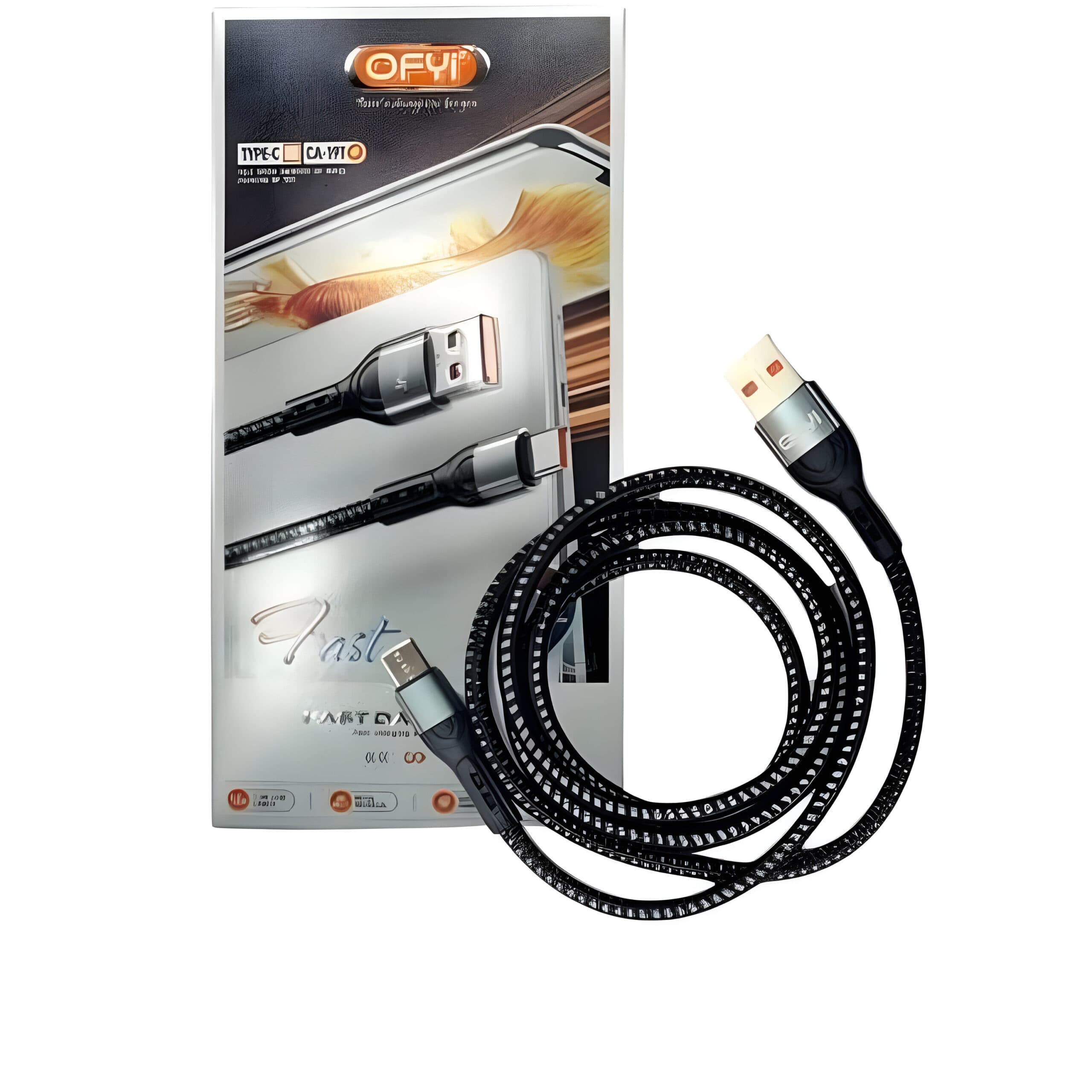 کابل شارژ OFYi – 19T تایپ سی