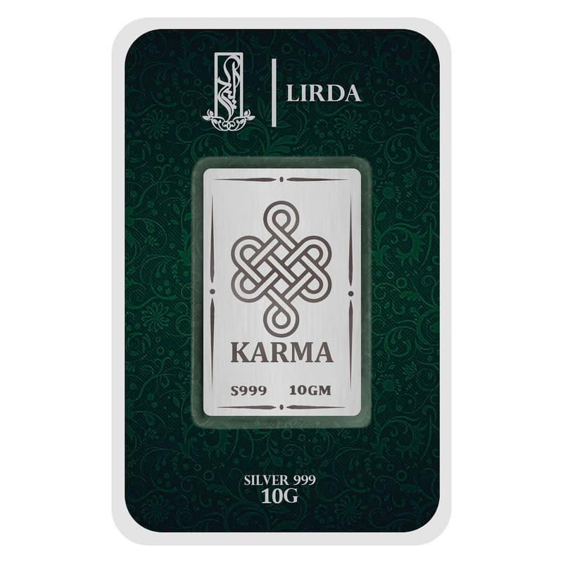 شمش نقره مدل Karma کارما 10