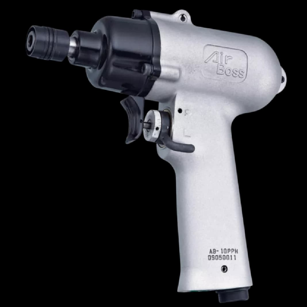 پیچ گوشتی بادی ضربه ای تفنگی 1/4 دو چکشه 7600 دور AIR BOSS