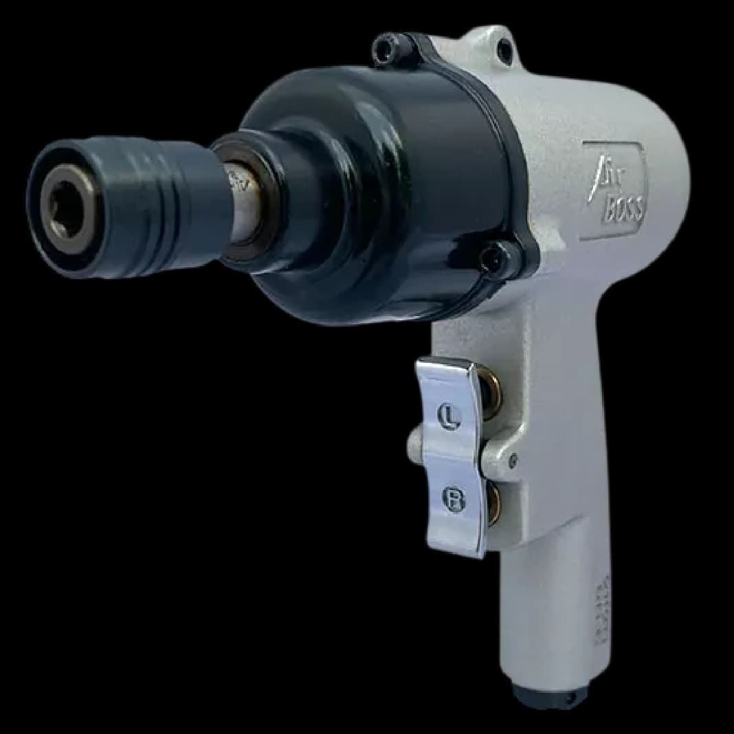 پیچ گوشتی بادی ضربه ای تفنگی 1/4 دو چکشه 8500 دور AIR BOSS AB-10PD — تصویر ۴