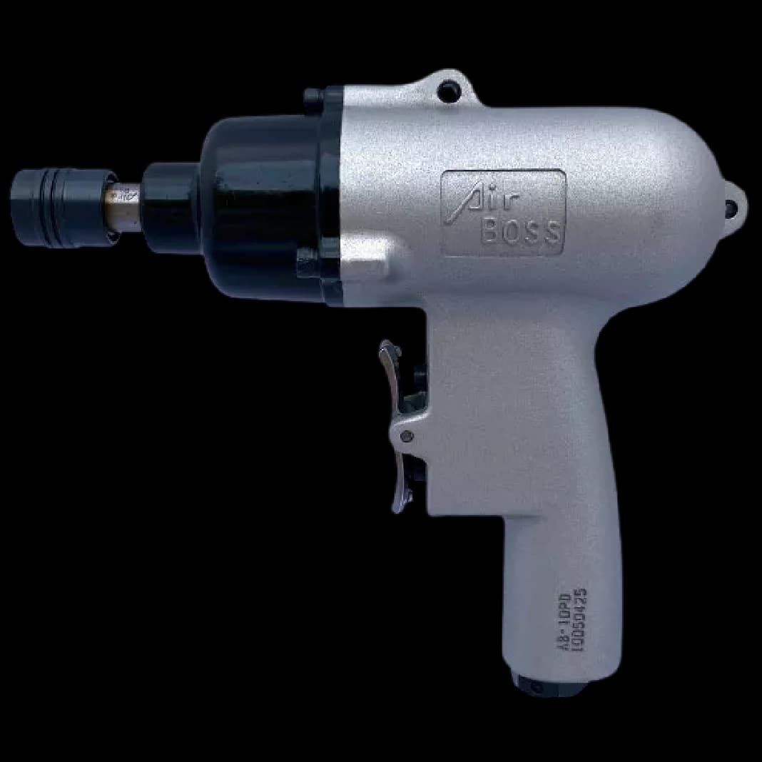 پیچ گوشتی بادی ضربه ای تفنگی 1/4 دو چکشه 8500 دور AIR BOSS AB-10PD — تصویر ۲