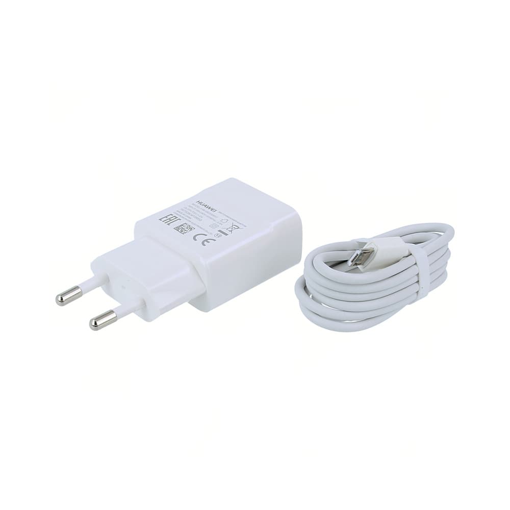 فست شارژر اصلی گوشی آنر Honor 9X Lite به همراه کابل MicroUSB مدل HW-050200E01