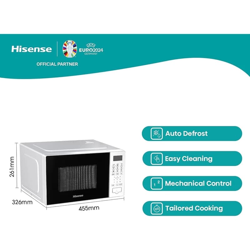 مایکروویو ۲۰ لیتری هایسنس مدل H20MOWS4 — تصویر ۵