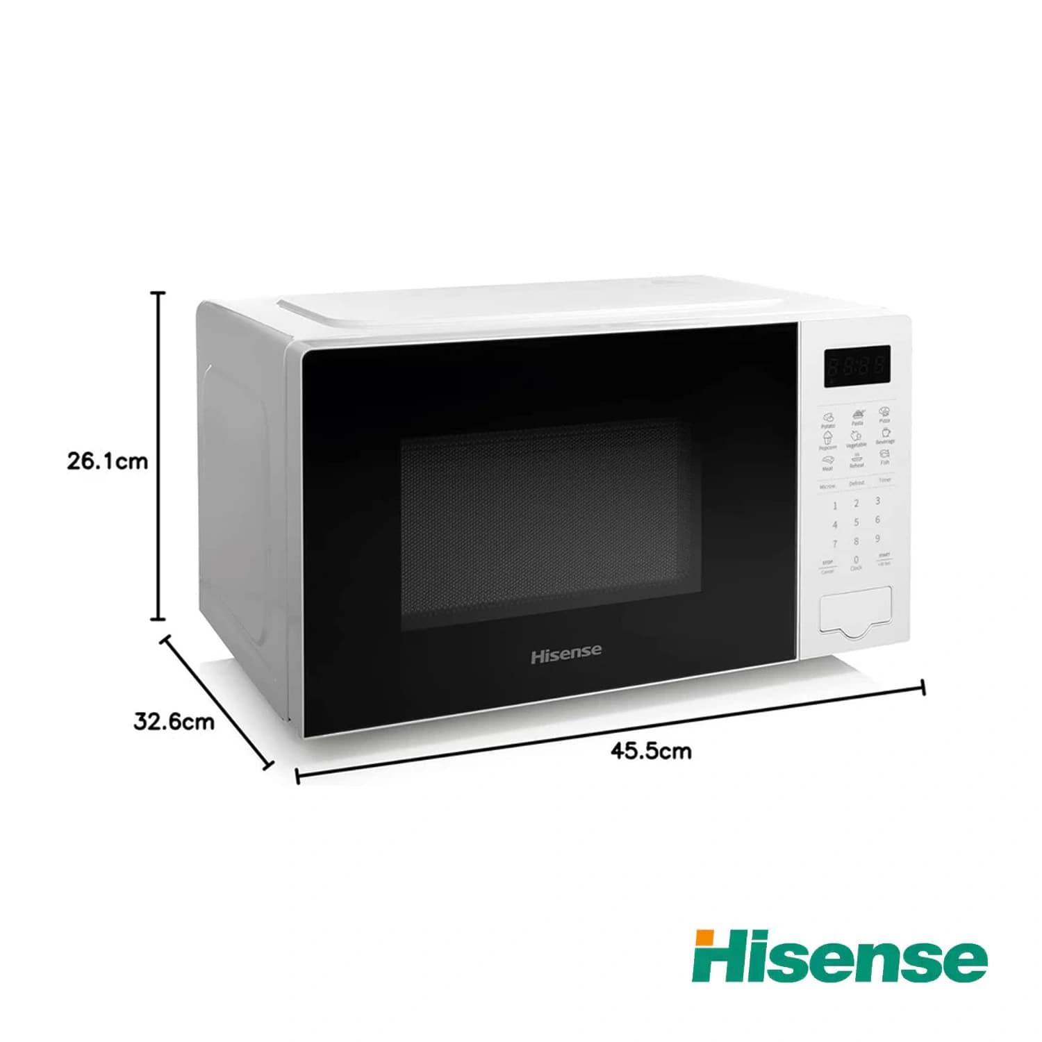 مایکروویو ۲۰ لیتری هایسنس مدل H20MOWS4 — تصویر ۱۱