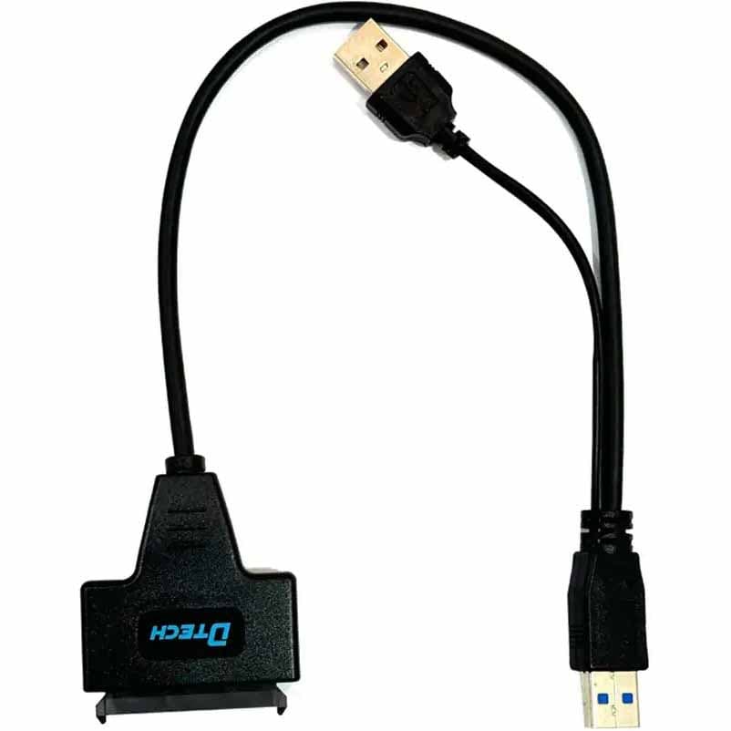 تبدیل USB2 TO SATA پاوردار برند DTECH کد 7888