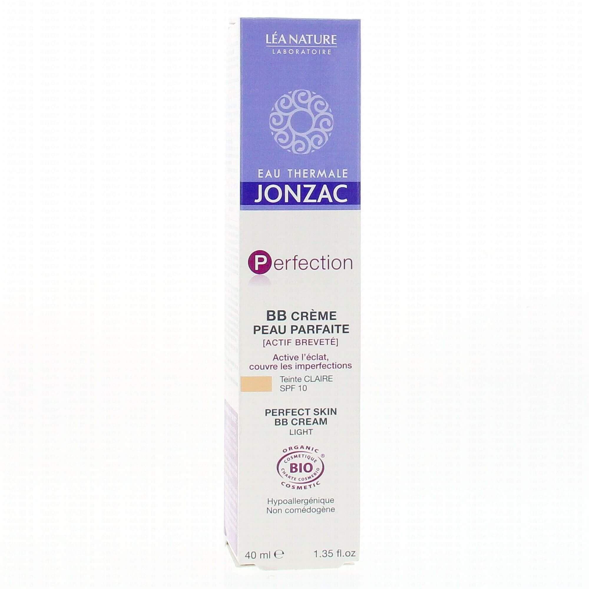 بی بی کرم روزانه ژونزک Jonzac مدل Perfection رنگ روشن حجم 40 میل — تصویر ۲