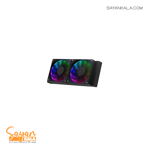 فن خنک کننده پردازنده گیم دیاس مدل CPU Cooler Fan GAMDIAS CHIONE p3 240U — تصویر ۴