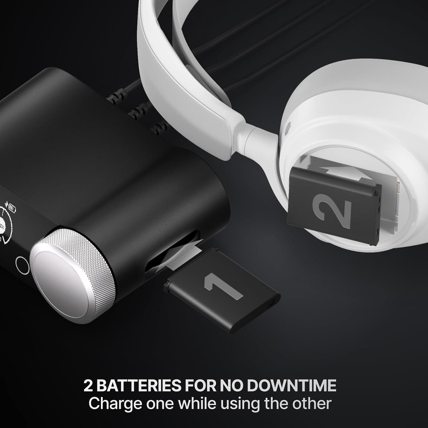 هدست SteelSeries Arctis Nova Pro Omni Wireless White — تصویر ۸