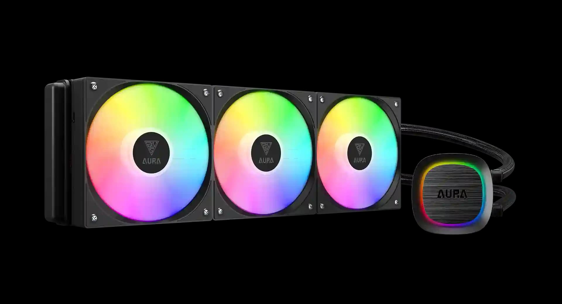 فن خنک کننده پردازنده گیم دیاس مدل CPU Cooler Fan GAMDIAS AURA GL 360 V2 — تصویر ۴