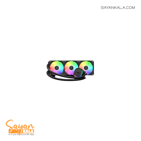 فن خنک کننده پردازنده گیم دیاس مدل CPU Cooler Fan GAMDIAS AURA GL 360 V2