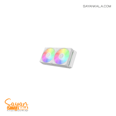 فن خنک کننده پردازنده گیم دیاس مدل CPU Cooler Fan GAMDIAS AURA GL 240 V2 WH — تصویر ۲