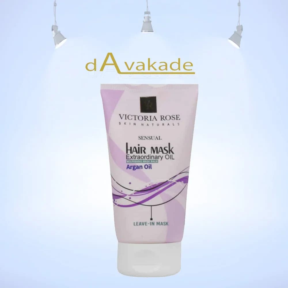 ماسک مو خارج از حمام آرگان ویکتوریا رز ۱۵۰ میل | Victoria Rose Argan Leave-In Hair Mask