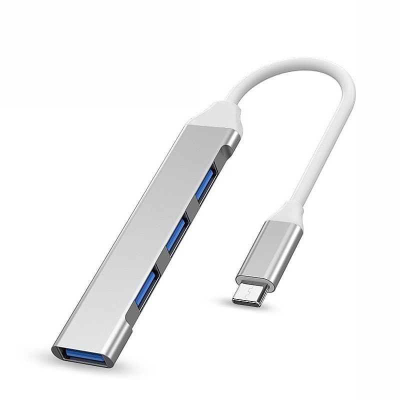 هاب ۴ پورت TYPE-C USB3.0 فلزی مدل B18