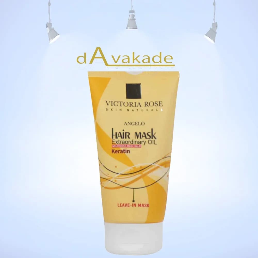 ماسک مو خارج از حمام کراتین ویکتوریا رز ۱۵۰ میل | Victoria Rose Keratin Leave-In Hair Mask