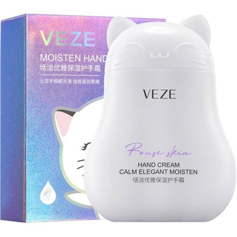 کرم مرطوب کننده و آبرسان دست وزه مدل گربه ای مدل 60 گرمی — تصویر ۲