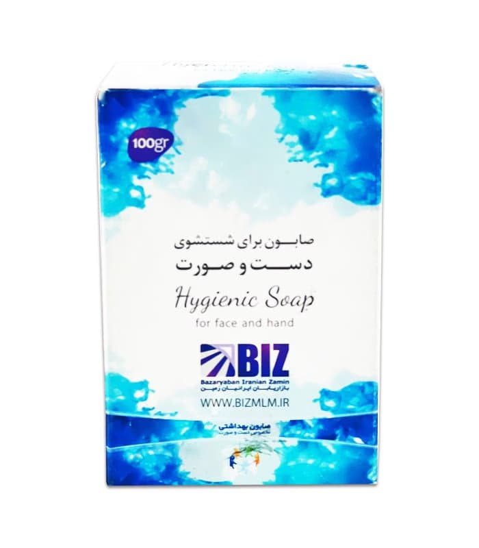 صابون شستشوی دست و صورت 100 گرمی ( طرح انبار تکانی)