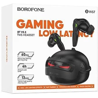 هدفون مخصوص بازی بلوتوثی بروفون مدل BW57 — تصویر ۲