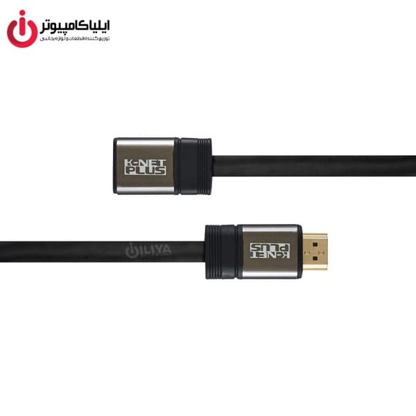 کابل افزایش HDMI برند کی نت پلاس به طول 1 متر — تصویر ۲