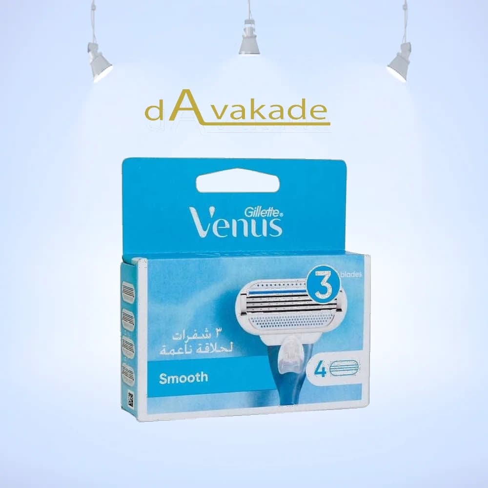یدک ونوس چهار عددی اسموت ژیلت GILLETTE VENUS SMOOTH