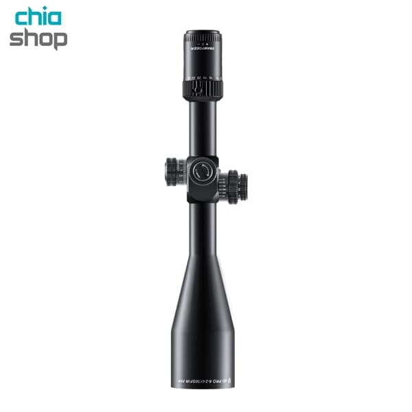 دوربین تفنگ بادی Swamp deer مدل HD Pro 6-24×50 SFIR FFP (همراه یک جفت پایه فابریک) — تصویر ۲