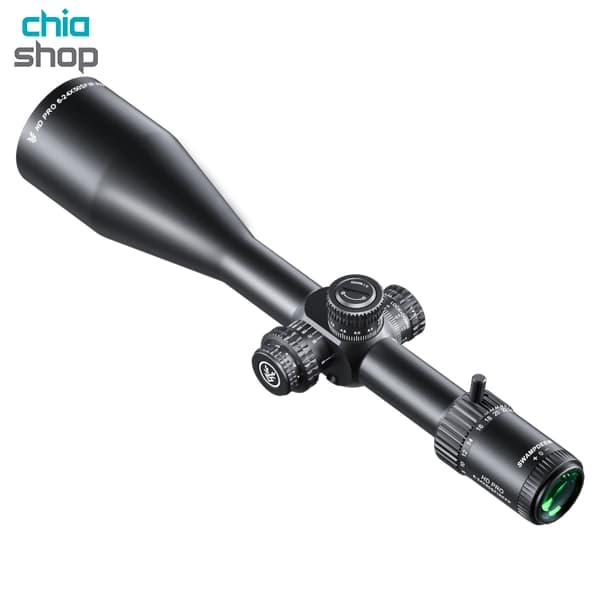 دوربین تفنگ بادی Swamp deer مدل HD Pro 6-24×50 SFIR FFP (همراه یک جفت پایه فابریک) — تصویر ۴
