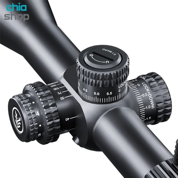 دوربین تفنگ بادی Swamp deer مدل HD Pro 6-24×50 SFIR FFP (همراه یک جفت پایه فابریک) — تصویر ۷