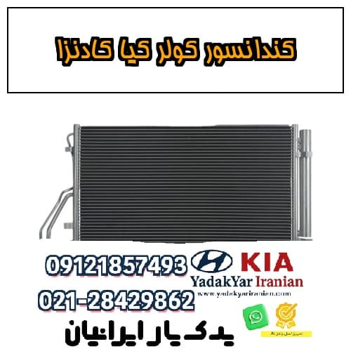 کندانسور کولر کیا کادنزا