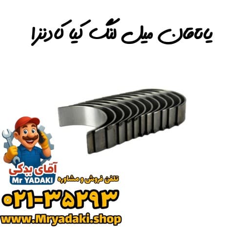 یاتاقان میل لنگ کیا کادنزا