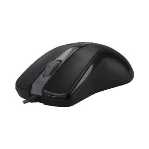 ماوس اپتیکال باسیم رپو مدل Rapoo USB Wired Mouse Black N1162 — تصویر ۲