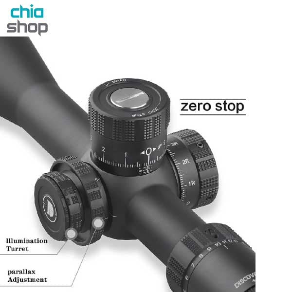 دوربین دیسکاوری مدل ED-PRS 5-25×56 SFIR FFP 34MM — تصویر ۴