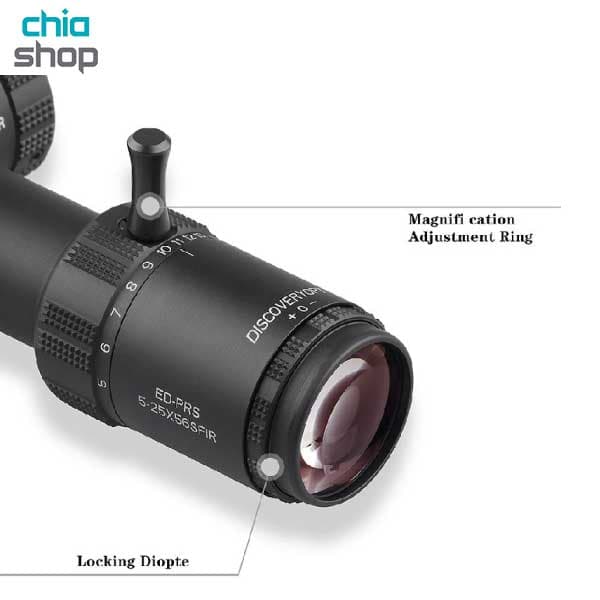دوربین دیسکاوری مدل ED-PRS 5-25×56 SFIR FFP 34MM — تصویر ۳