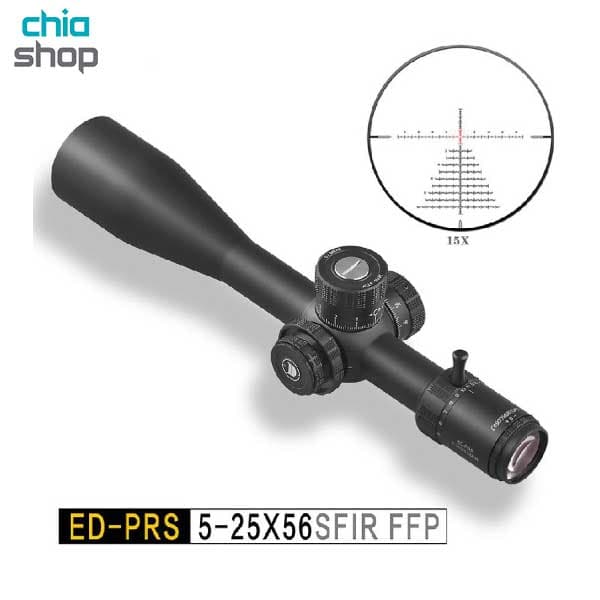 دوربین دیسکاوری مدل ED-PRS 5-25×56 SFIR FFP 34MM — تصویر ۲