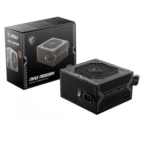 MSI MAG A550BN 550W Bronze Power Supply — تصویر ۲