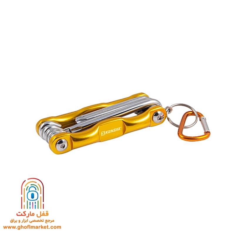 آچار آلن ستاره ای کنزاکس چاقویی 8 عددی مدل KTK-108 — تصویر ۶