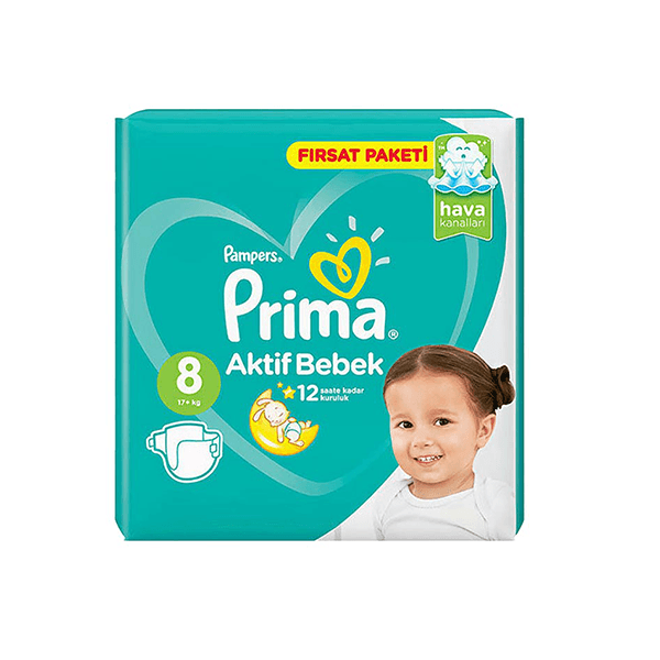 پوشک پریما سایز 8 تعداد 31 تایی