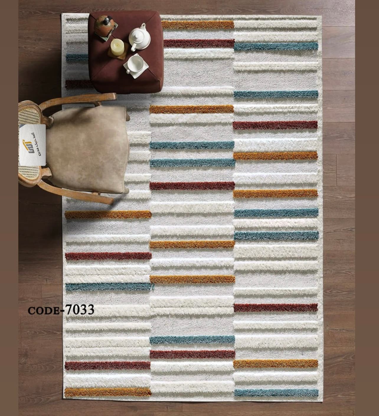 قالیچه طرح مدرن کد RUG-MOD-1044