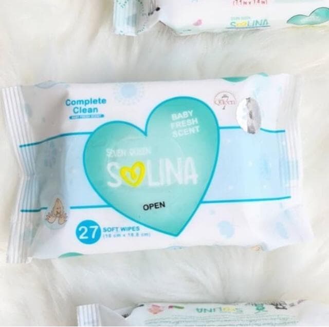 دستمال مرطوب کودک سون کوئین BABY FRESH SCENT 27 عددی