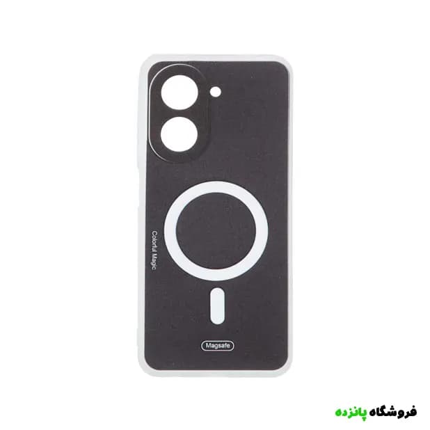 قاب مگ سیف شیائومی Redmi A5 محافظ لنزدار طرح Colorful Magic – مشکی