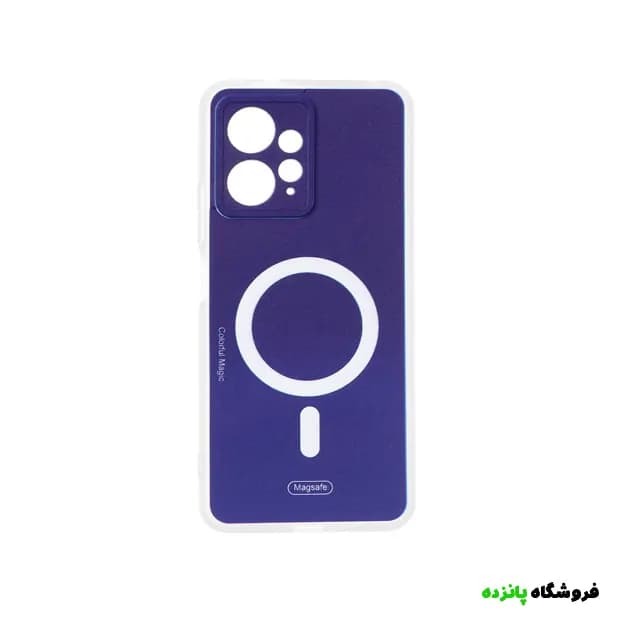 قاب مگ سیف شیائومی Redmi Note 12 محافظ لنزدار طرح Colorful Magic – بنفش
