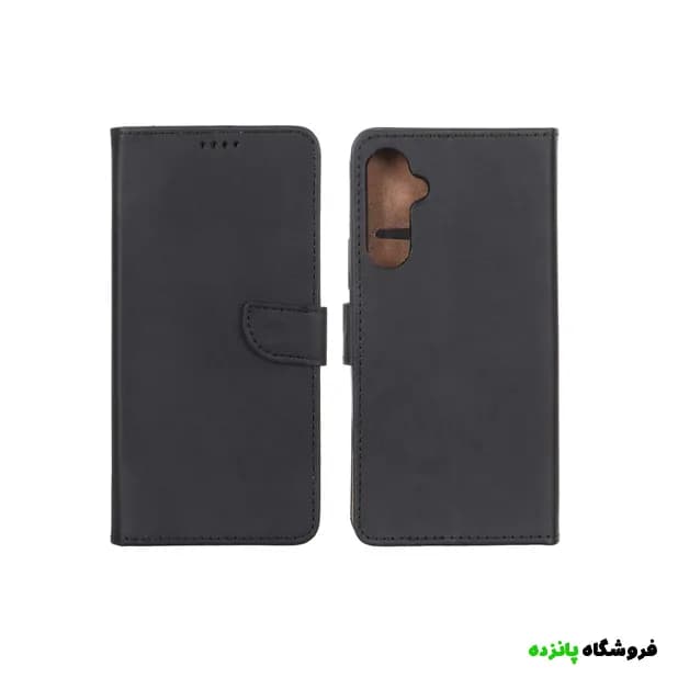 کیف چرمی موبایل سامسونگ A54 مگنتی – مشکی