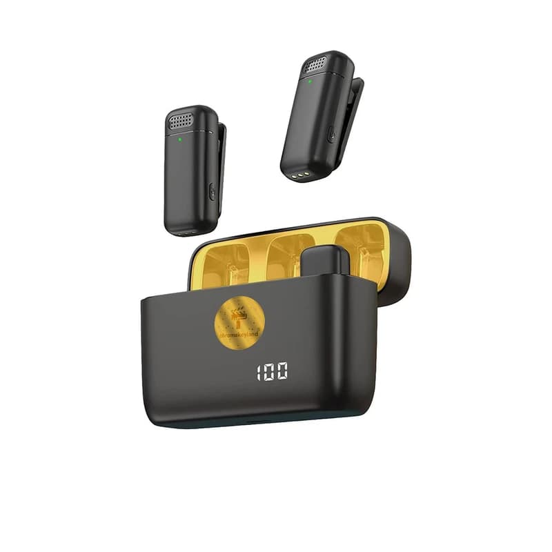 ست میکروفن بی سیم کروماکی لند مدل MAD GO RO کد K17326 — تصویر ۶