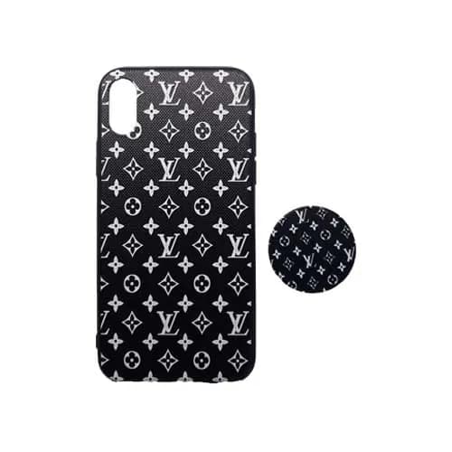 قاب طرح دار پاپ سوکت دار iPhone X
