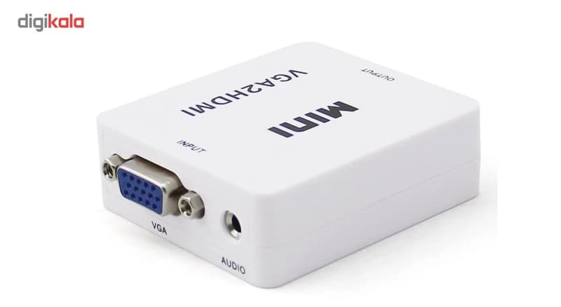 مبدل VGA به HDMI مدل Mini کد K17310 — تصویر ۴
