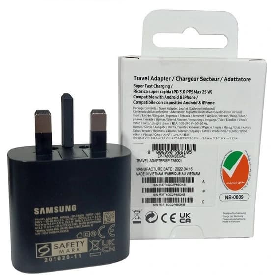 شارژر دیواری مدل 25 وات PD Adapter کد K17143 — تصویر ۲