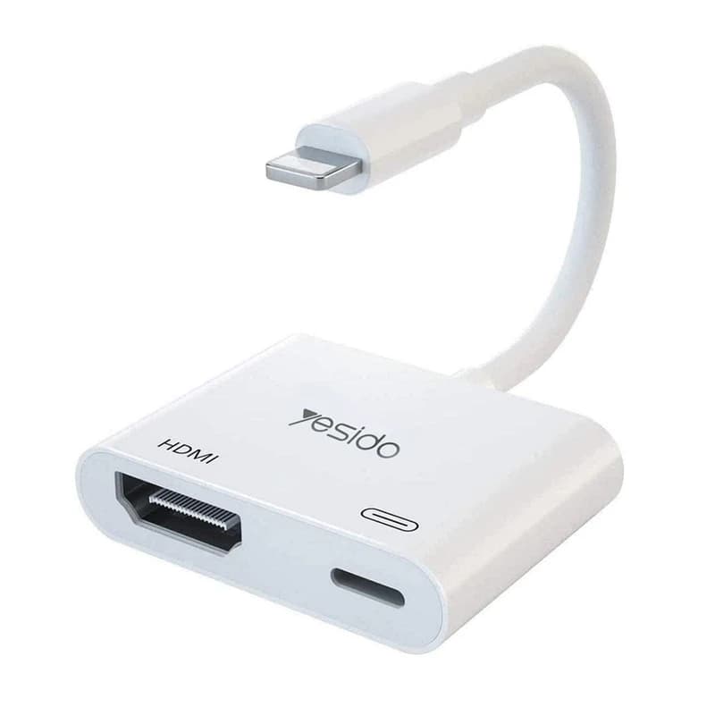 مبدل لایتنینگ به HDMI / لایتنینگ یسیدو مدل HM06 کد K17042