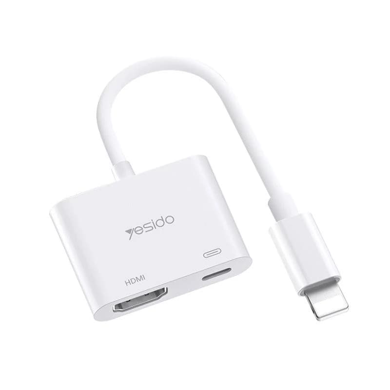مبدل لایتنینگ به HDMI / لایتنینگ یسیدو مدل HM06 کد K17042 — تصویر ۶