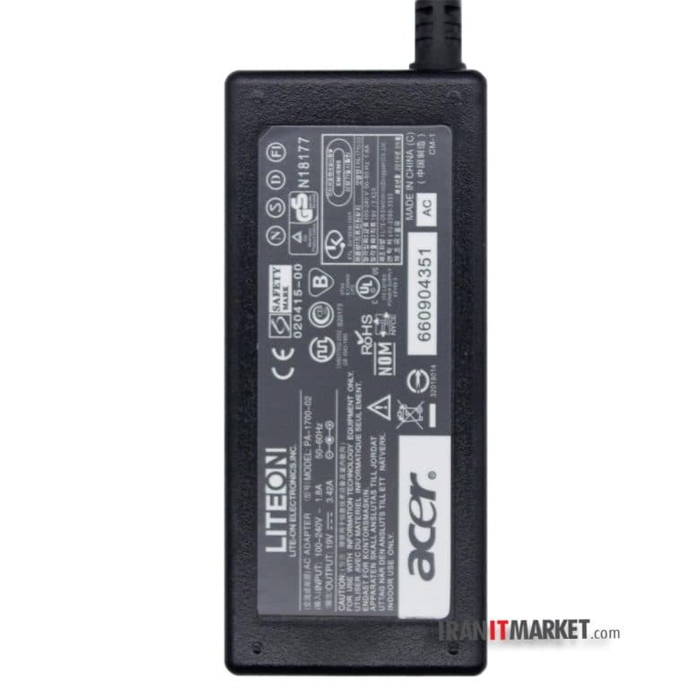 آداپتور و شارژر لپ تاپ ایسر Adapter acer Aspire 7535 65wat
