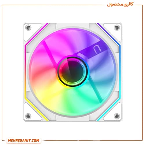 فن کیس گیم مکس مدل FN12A-S8I سفید — تصویر ۲